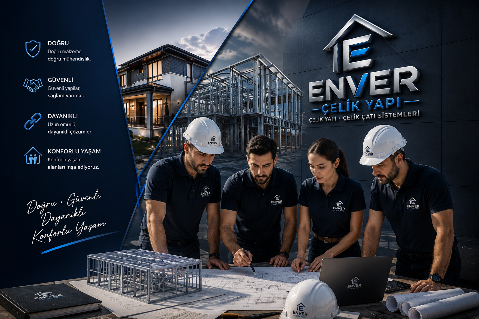 ENVER ekibi çalışma ortamında